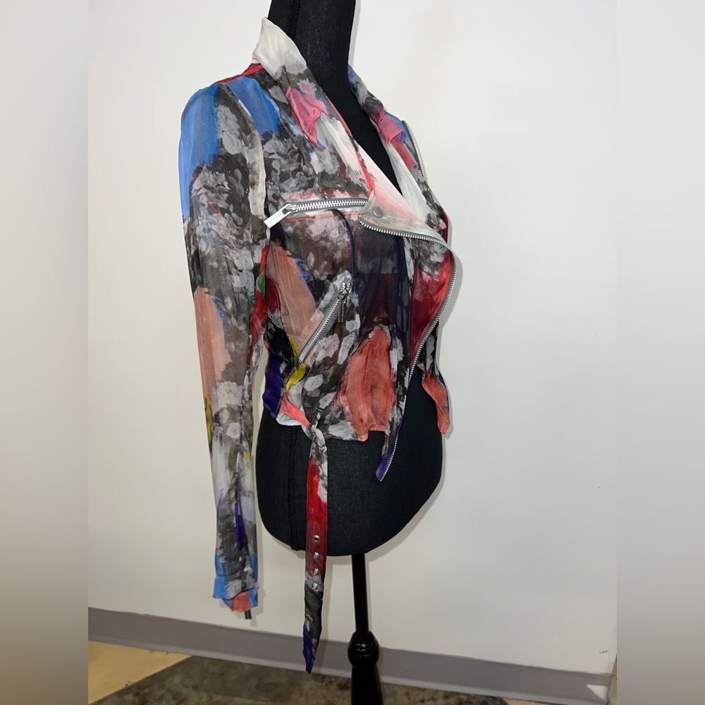 Christopher Kane biker jacket